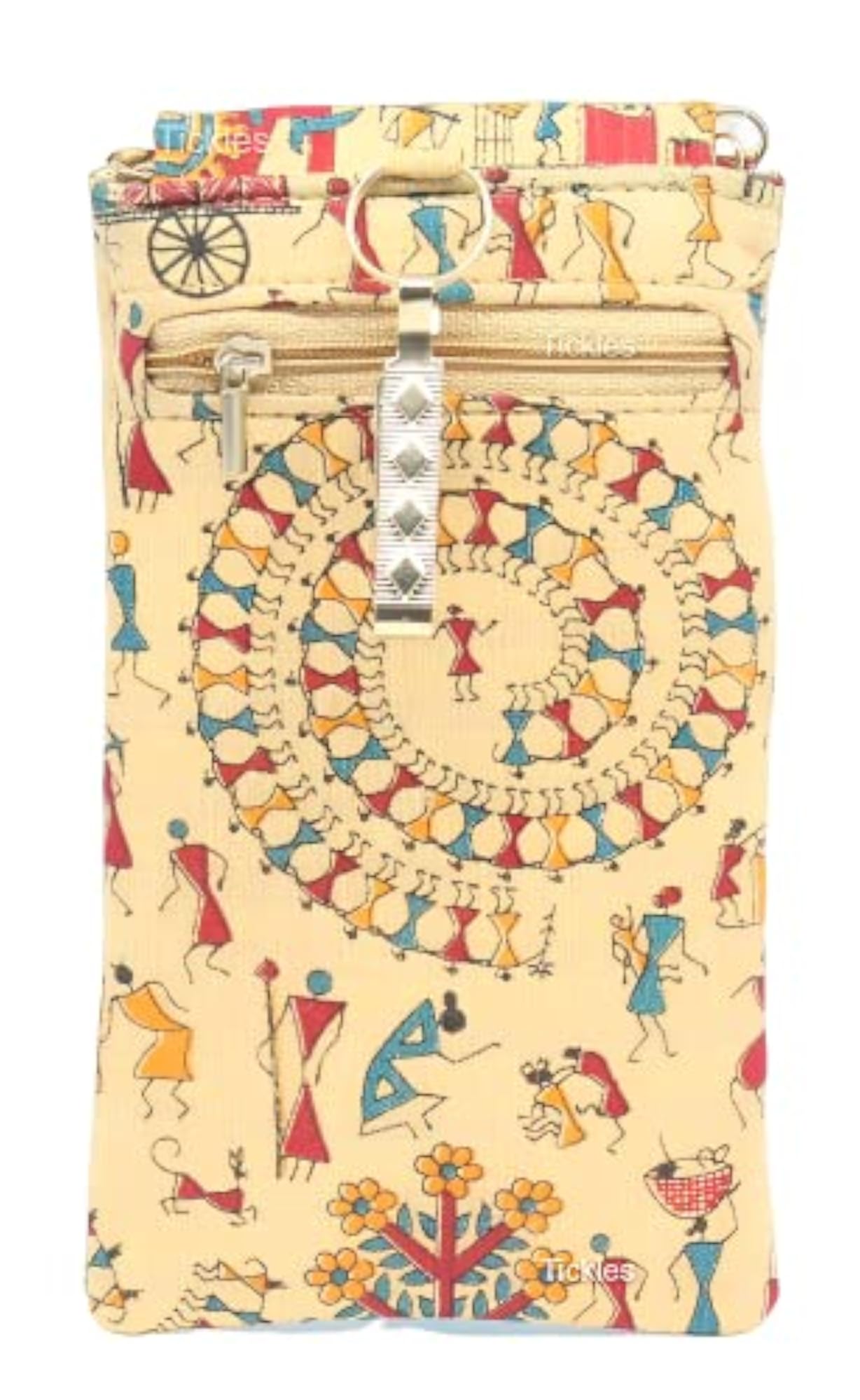 Printed Mobile Pouch with Waist Clip and Sling