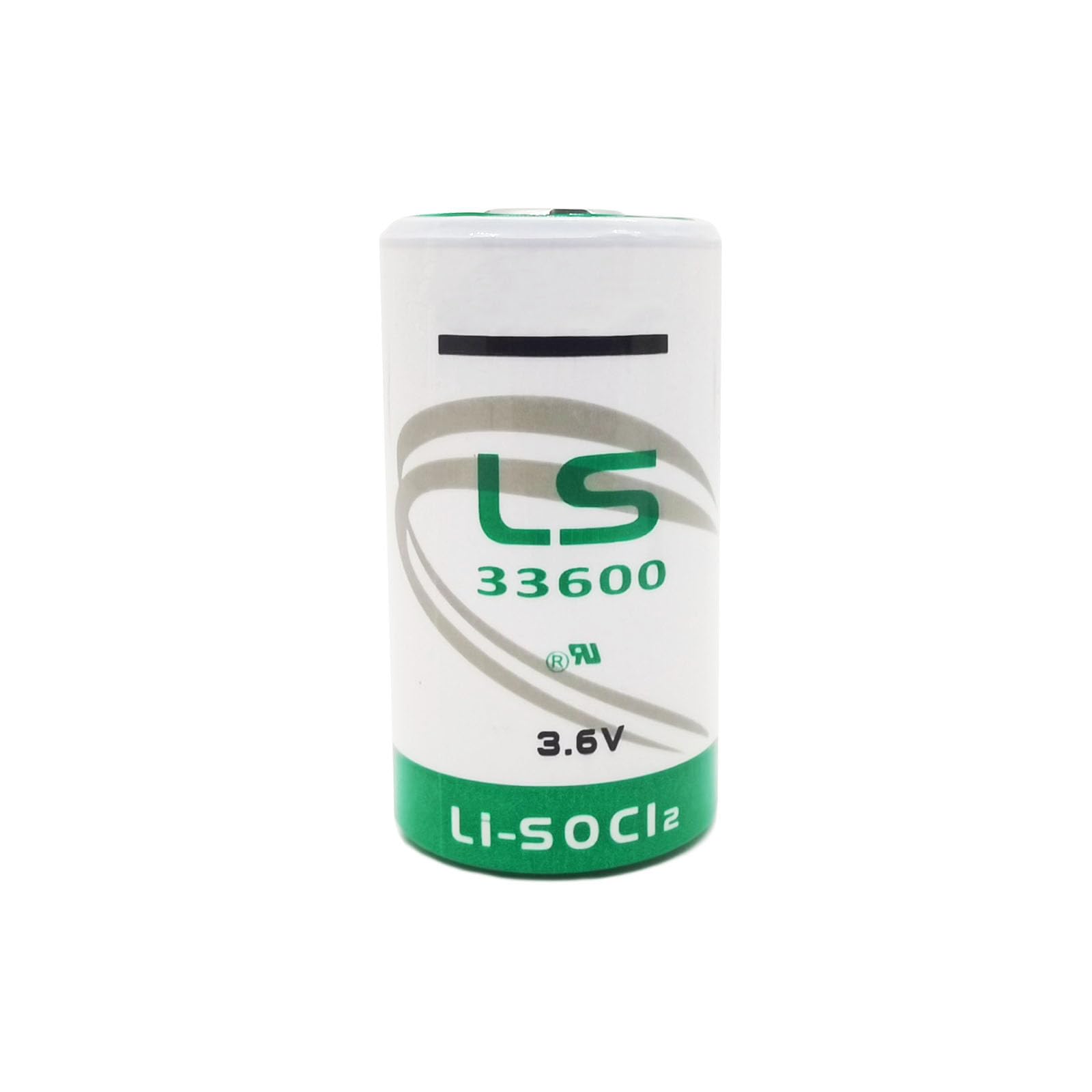 STEPMAX (1 Pack LS33600 D Size 3.6V Lithium Thionyl Chloride Battery 17000 mAh for Concentrators, Smart Munitions, Unattended Sensors, RFID Tracking ER34615