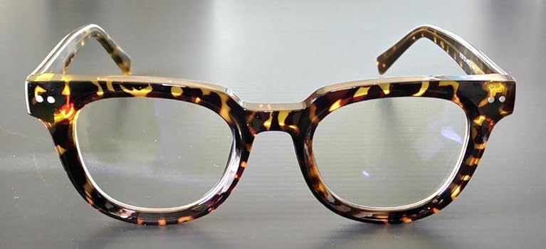 ジョン H&C ブラウン ファッション・べっ甲柄メガネ 56-20 ジョン 様