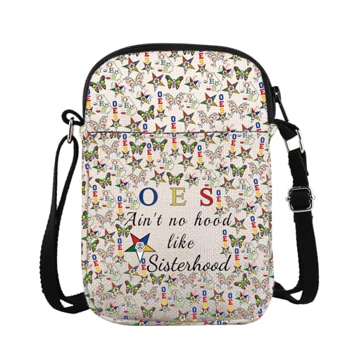 VAMSII OES Crossbody Bag OES Eastern Star Gift OES Sisterhood Gifts OES Sorority Gift
