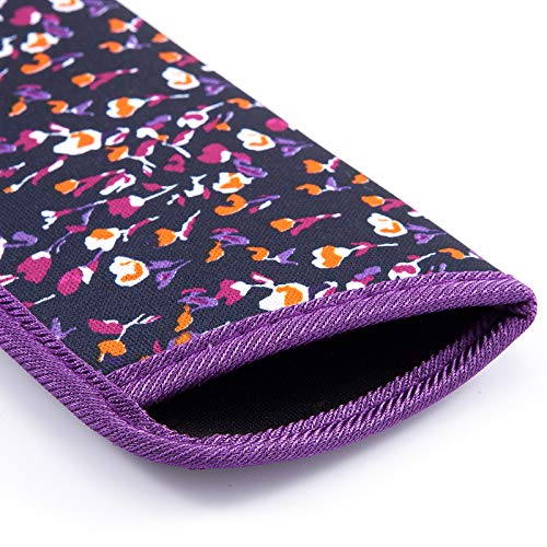 Image of TRIUMPH VISION 3 Pack Reading Glasses Pouch Soft Case Eyeglass Sleeve Slim | Alternative to Bulky Case in bag, Lightweight Lined Padded Protect Optical lens Slip in, Cute Pattern Portable for Daily Use