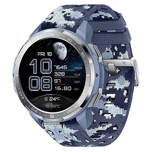 Preisvergleich Produktbild HONOR Watch GS Pro 25-tägige Akkulaufzeit, blau