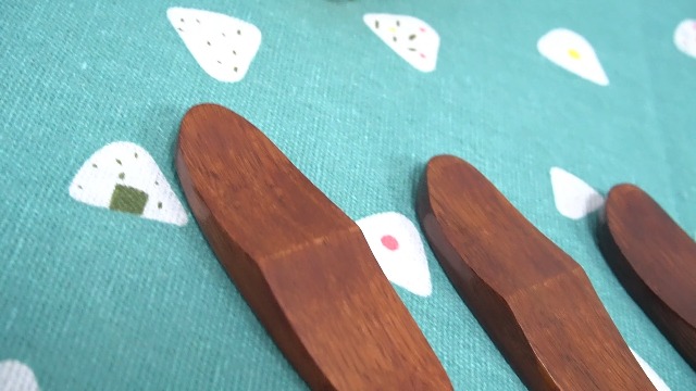 Set 6 Portabacchette In Legno | Per Cucchiaio, Forchetta E Bacchette | Ideale Per Casa, Ristorante O Feste