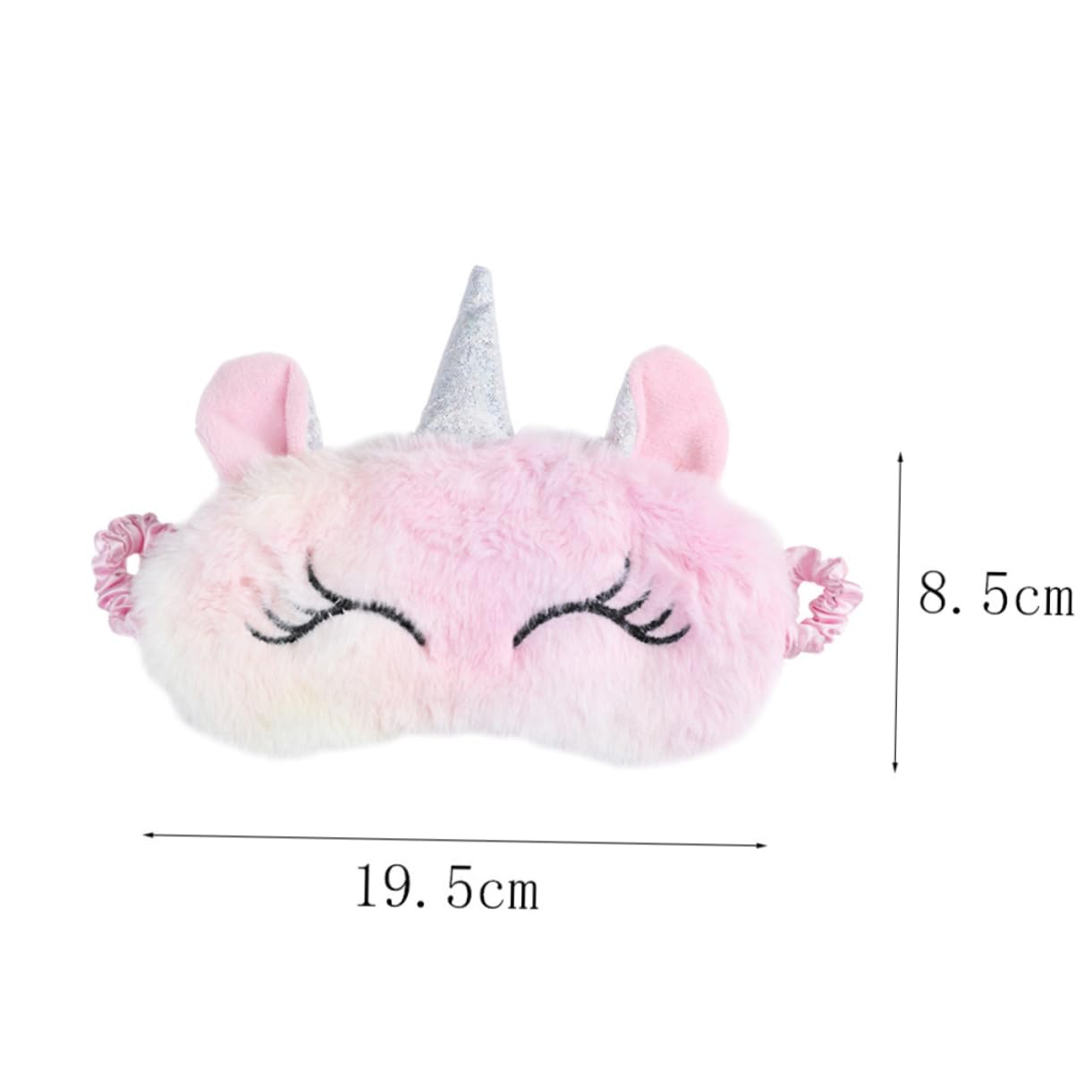 Mobestech 9pezzi Mascherine Per Sonno Peluche Colorate Per Ragazzo Ragazza e Adulti Da Copriocchi Per Viaggi e Relax