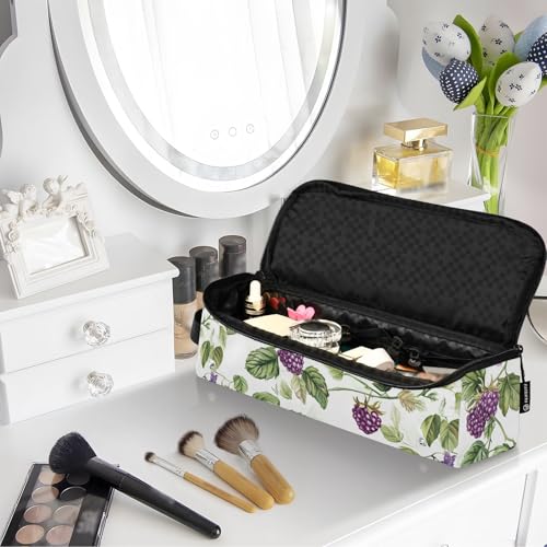 Estuche de viaje 2-en-1 para plancha y rizadora con tapete resistente al calor y cierre con cremallera para herramientas de peinado miniatura 7