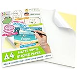 Idéales pour une large gamme d'applications, ces feuilles d'autocollants sont parfaites pour la création d'autocollants personnalisés, les loisirs créatifs, l'organisation de votre maison ou l'étiquetage de produits. Que vous souhaitiez créer des designs amusants, gérer des étiquettes de stockage ou améliorer la marque, ces feuilles offrent des possibilités créatives et pratiques infinies.