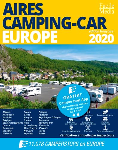 Aires Camping-Car Europe 2020: Airescampingcareurope2020