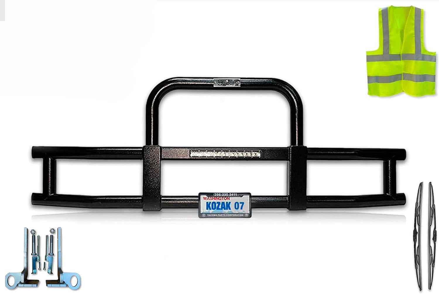 Amazon.com: KOZAK Black Grille Deer Moose Brush Bumper Guard with