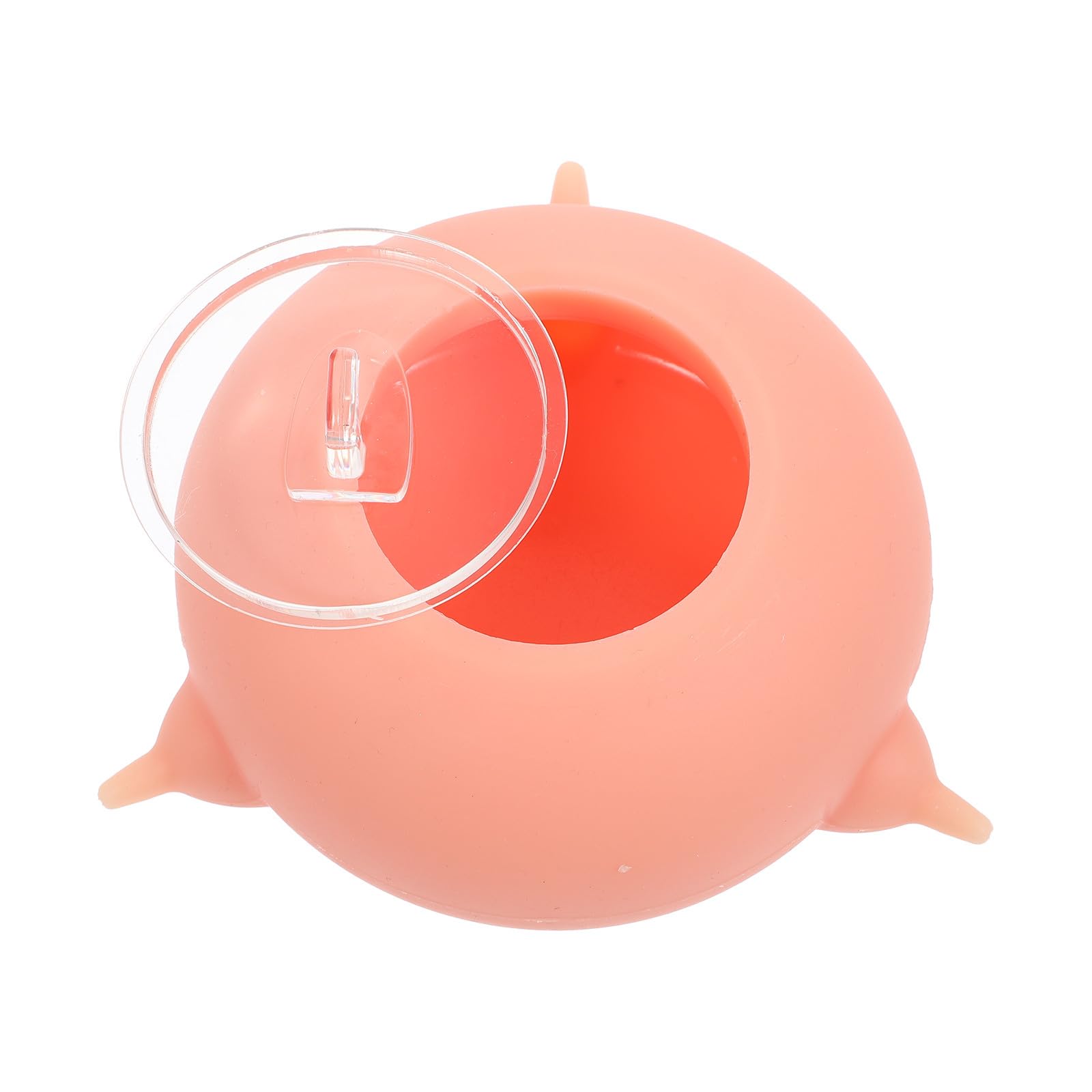 PartyKindom Strumento Biberon per Alimentazione Cuccioli Leggero in Silicone e Facile da Pulire Rosa per Piccoli Animali Domestici per Addestramento Pet