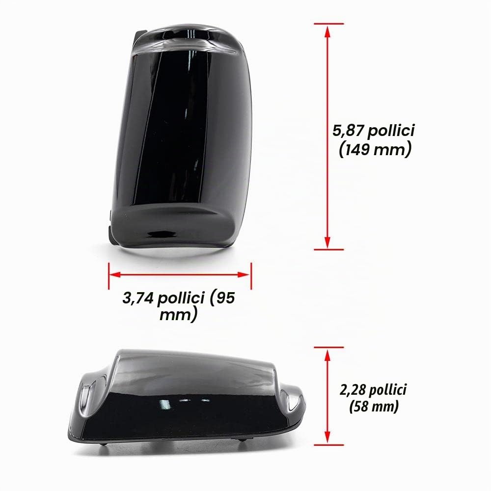 Luci a LED per specchietti laterali con indicatore di direzione per Ford Transit MK8 dal 2014 in poi, luci lampeggianti per specchietto retrovisore laterale