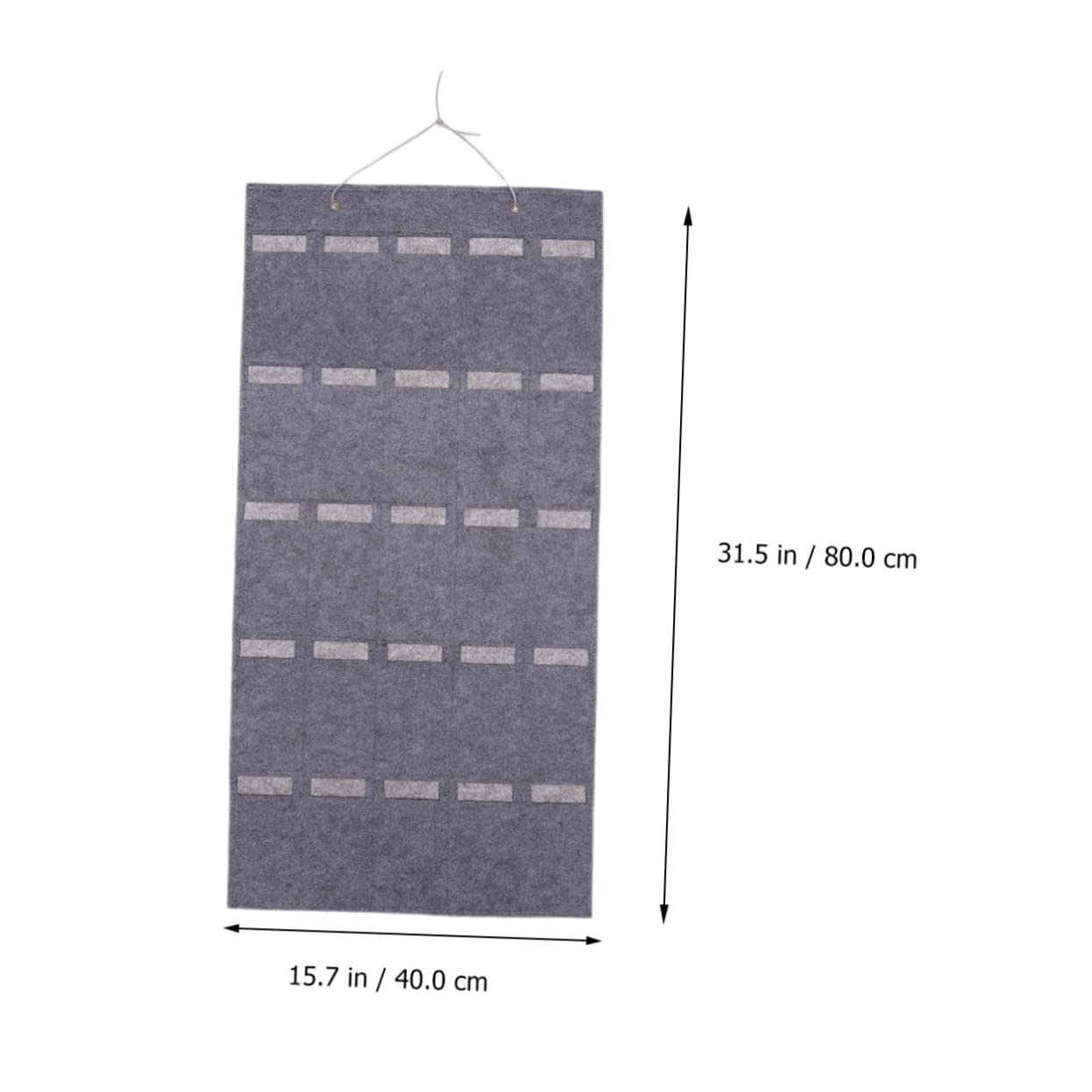 IMIKEYA 3 Stk Hängetasche zur Aufbewahrung von Sonnenbrillen wall mounted organizer sonnenbrille organizer Sonnenbrillen-er aus Filz Tasche zum Aufhängen von Grey