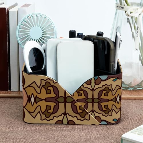 Porte-stylos de bureau géométrique et boîte de rangement rectangulaire