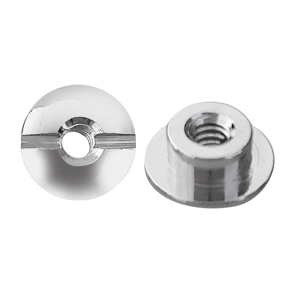 Baosity 2Pcs Universal Scuba Diving Tank Valve Handwheel Nut Spring Nut 3/16