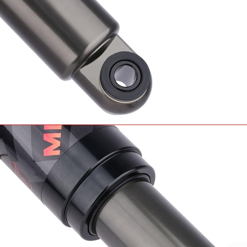 rebound adjusting front shocks on a mountain bike