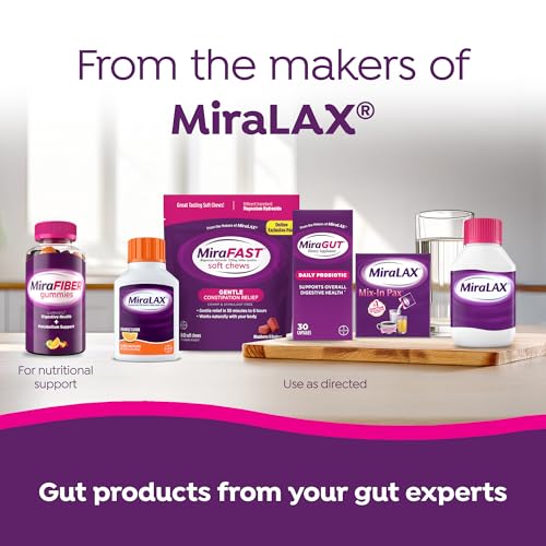 MiraGUT Daily Probiotic, from the Makers of MiraLAX, Probiotics for Digestive Health, Gluten-Free Supplement, Probiotic for Women and Men, Support Overall Digestive Health, 30 Ct - image 7