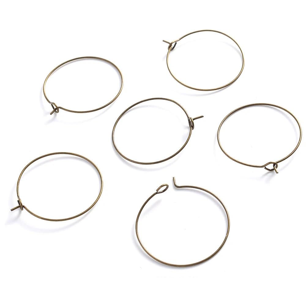 50pcs Stainless Steel Earrings Big Circle Gold Silver Plated Hoops Ear Wire Hoops for DIY Jewelry Findings Making 20 25 30 35mm
