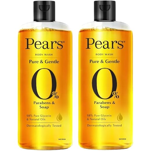 Pears Gentle Shower Gel 250ml Pack of 2 250 ml