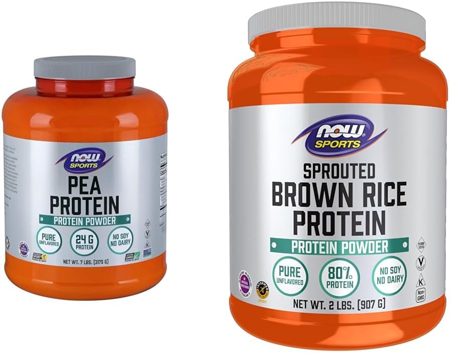 NOW Sports Nutrition, Pea Protein 24 g, Fast Absorbing