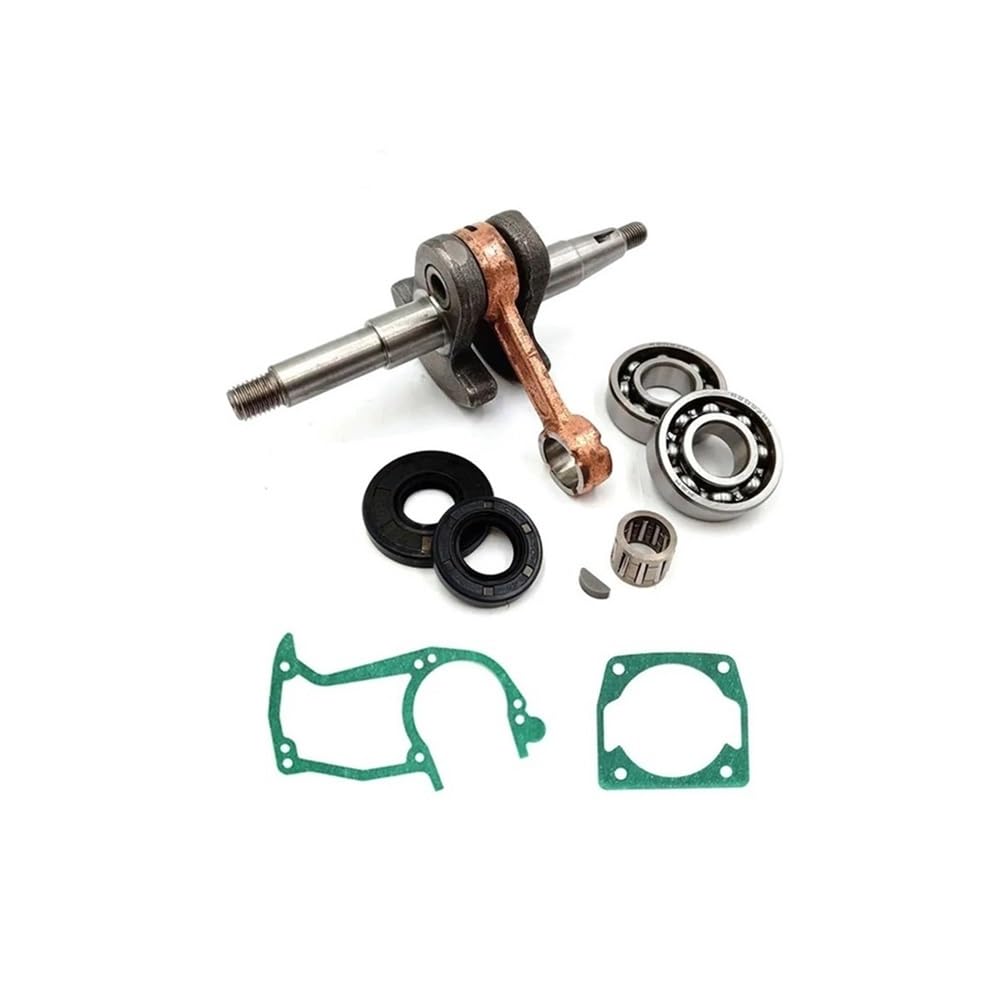 Juego de Juntas y retenes Aceite for cigüeñal con cojinetes, Compatible motosierras Chinas G4500, G5200 G5800 45 CC, 52 58 Piezas Repuesto for Herramientas jardín(5800)
