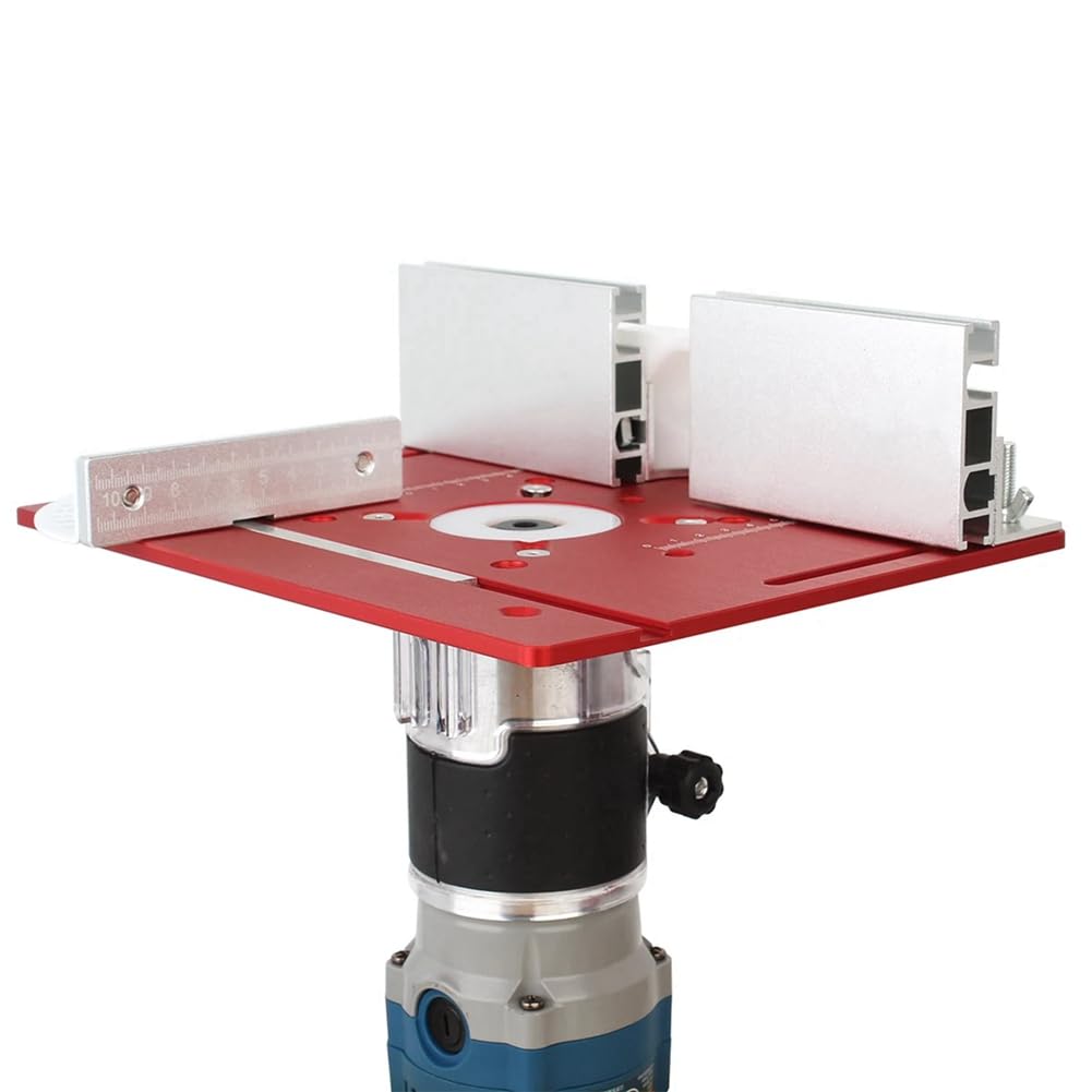 Holzbearbeitung Tischkreissäge Fräsen Flip Plate Multifunktions-Trimmer-Graviermaschine
