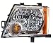 Garage-Pro Driver and Passenger Side Headlight for Nissan Xterra 2005-2015 Halogen With bulb(s) Off-Road Replaces# 26060EA025 26010EA025