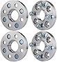 Abrillvt 4PCS 4x100 Wheel Spacers 4 Lug 20mm Thread Size 12x1.5 Compatible for Integra 86-01 for Civic del Sol Wheel Spacers 93-97 for CRX 88-91 for Sephia Wheel Spacers 94-01