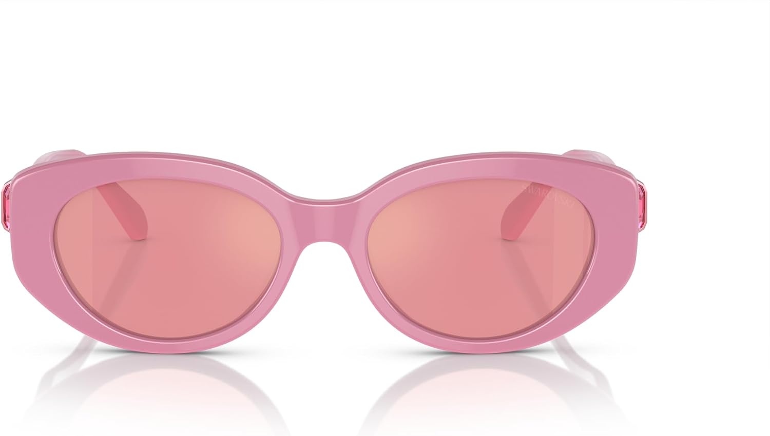 Swarovski womens Sk6002 Oval Sunglasses