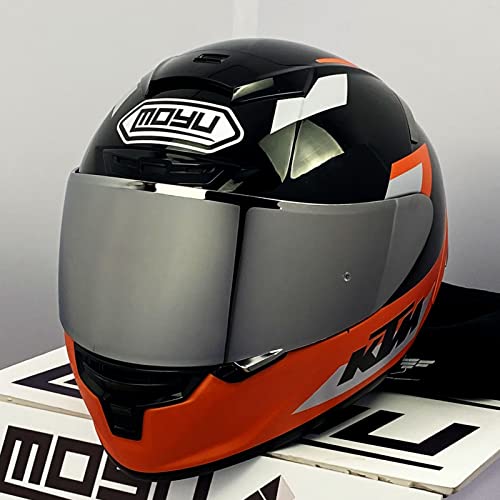 Almeiose Motorcycle Helmets Shield Cwr-F/Cwr-1 Silver Visor For X-Fourteen, Rf-1200, Rf-Sr And Nxr (Silver) #TOP3