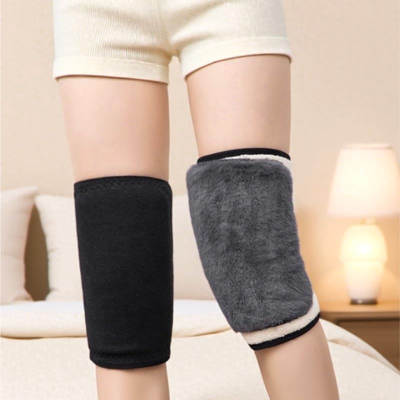 Winter Warm Knee Guard Made of Wool Thickened Anti slip Leg Cover