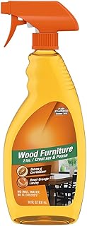 Wood Furniture Cleaner and Polish Spray 2-in-1 – 16 oz Bottle for Cleaning, Conditioning, and Restoring Shine on Tables, Cabinets, Chairs, and Wooden Surfaces