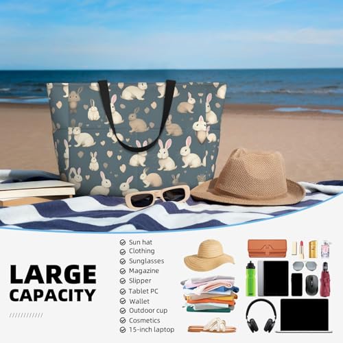 Sac cabas imperméable anti-sable grand format pour protéger vos affaires de plage - 5
