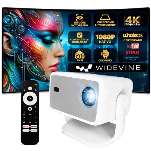 Proyector 4K, Unicview TP350, Google Certificado Netflix, Videopr...