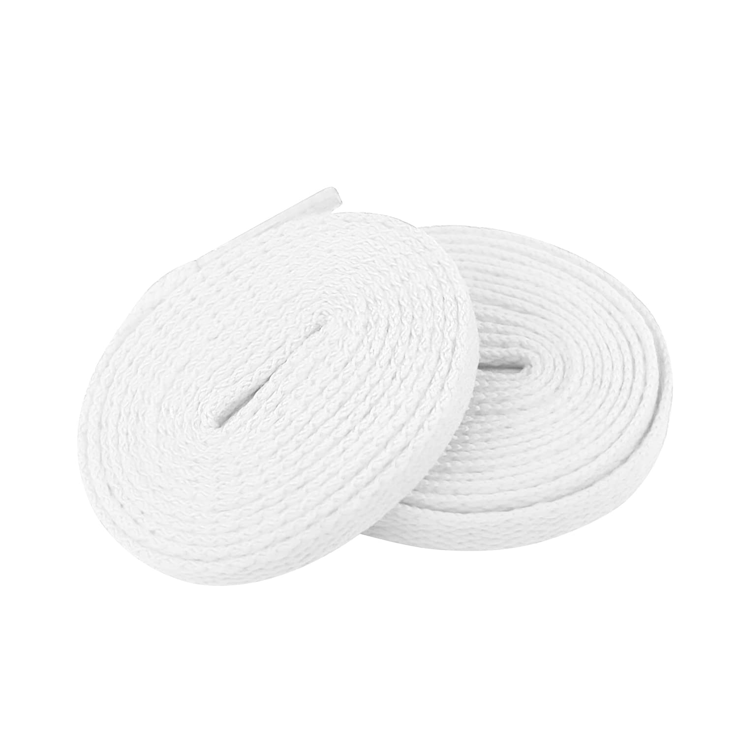 EKIND 45" Flat Coloured Athletic Shoe Laces for Sports Shoes Boots Sneakers Skates Fits All Adult and Kids