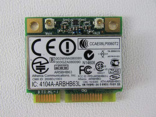 IBM Atheros Ar5bhb63 Pci-e 802.11g Tarjeta Inalámbrica para Lenovo T400s T400 R400 X200 X200s Sl400 Sl400c Sl500 Sl500c 43y6511 miniatura 1