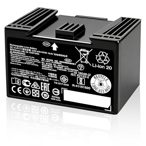 Image of 46.08Wh ABL-D2 Battery for iRobot Roomba j7 i7 i8 i6 i5 i4 i3 e5 e6 Series j7+ j7550 i8+ i8550 i3+ i4 i4+ i4150, for Roomba j5 i5 j7+ Series ABL-D2A ABL-D1 ABL-F 14.4V