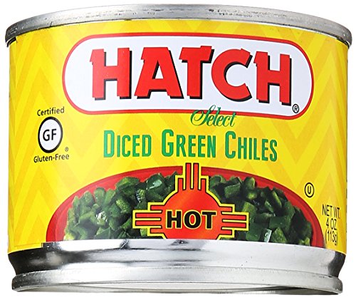 Hatch Chili Hot Diced Green Chiles, 4 oz