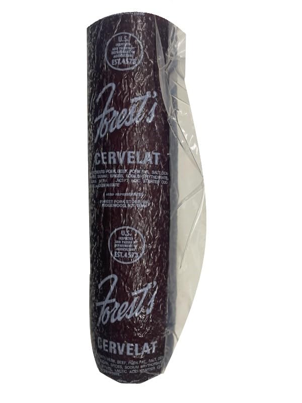 German Cervelat Salami (2.5Lbs - 2.7Lbs Average Weight) By Forest Pork Store