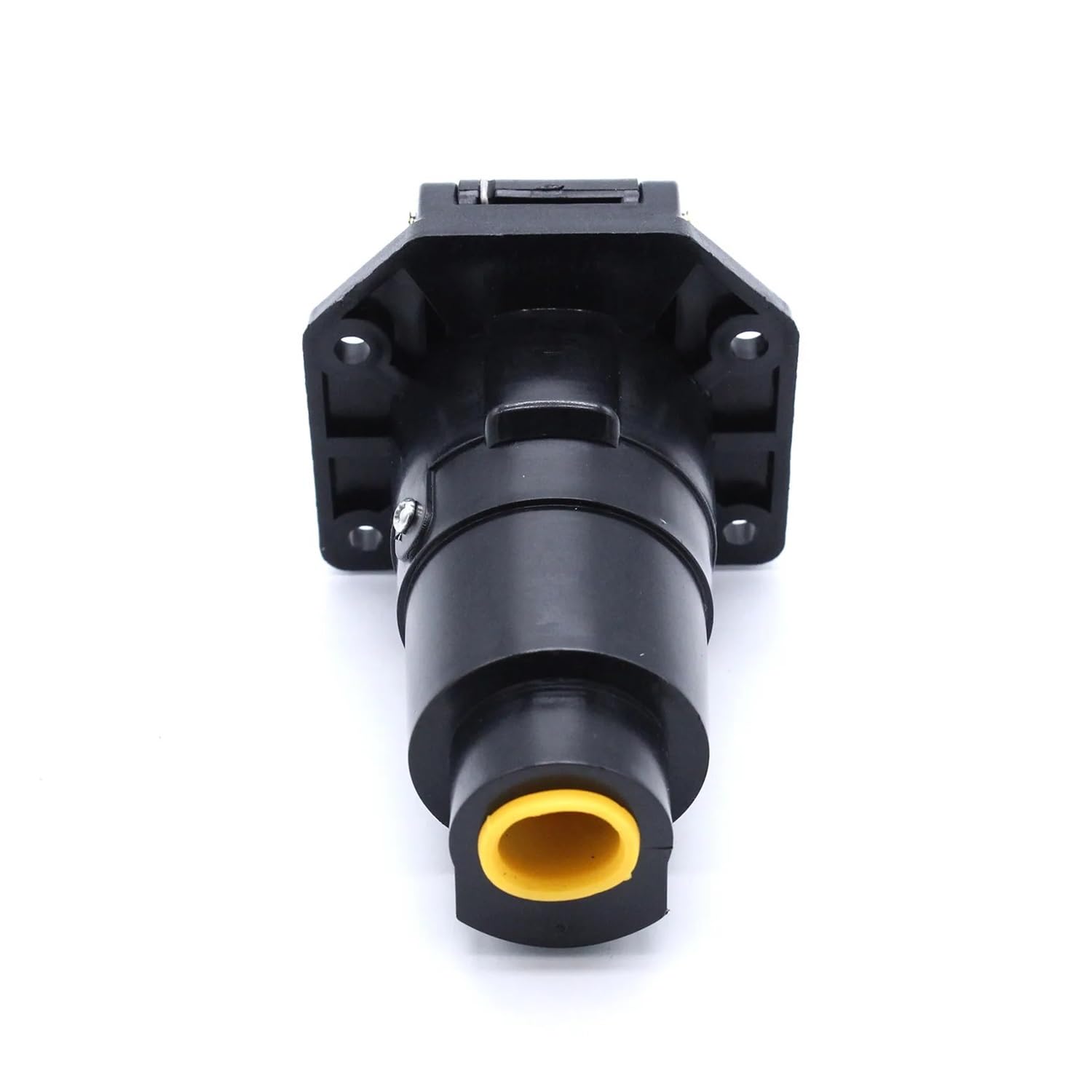 Conector redondo for remolque de 12 V y 7 pines, conector de cableado de 7 vías, accesorios for carrocería de automóvil, piezas de automóvil