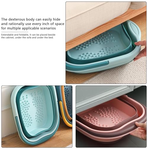 Tina plegable para baño de pies 43x33.5x22 cm miniatura 6