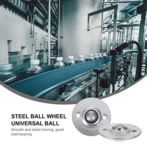 VILLCASE Rolamentos de Transferência de Esferas de 10Pcs de Aço Carbono Unidade de Mesa de Rolos de