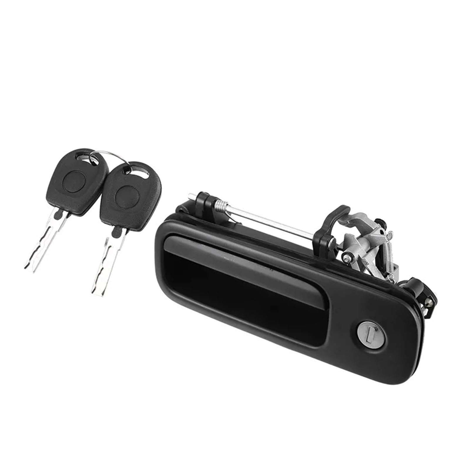 Hillar One Color Door Outer Handle For Vw For Golf For Sharan For Caddy For Polo 1991-2010 Car Exterior Tailgate Trunk Door Handle With 2 Keys 1J6827565b 1J6827565a