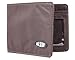 Big Skinny Men's Bifold Slim Wallet, Holds Up to 25 Cards, Brown