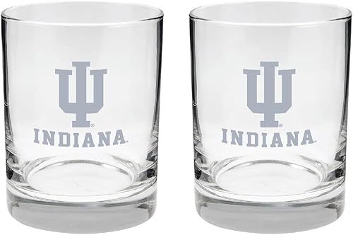 Miniatura 41 de Vaso de 2 lados, acabado satinado, roca (o whisky) - Juego de 2 (Universidad de Nueva York)