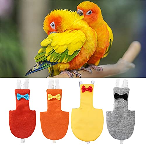 Huisdier Bird Parrot Luier Flight Suit Kleding voor Conure Parakeet Cockatiels Duiven Kleine Medium Huisdiervogels… - Afbeelding 3