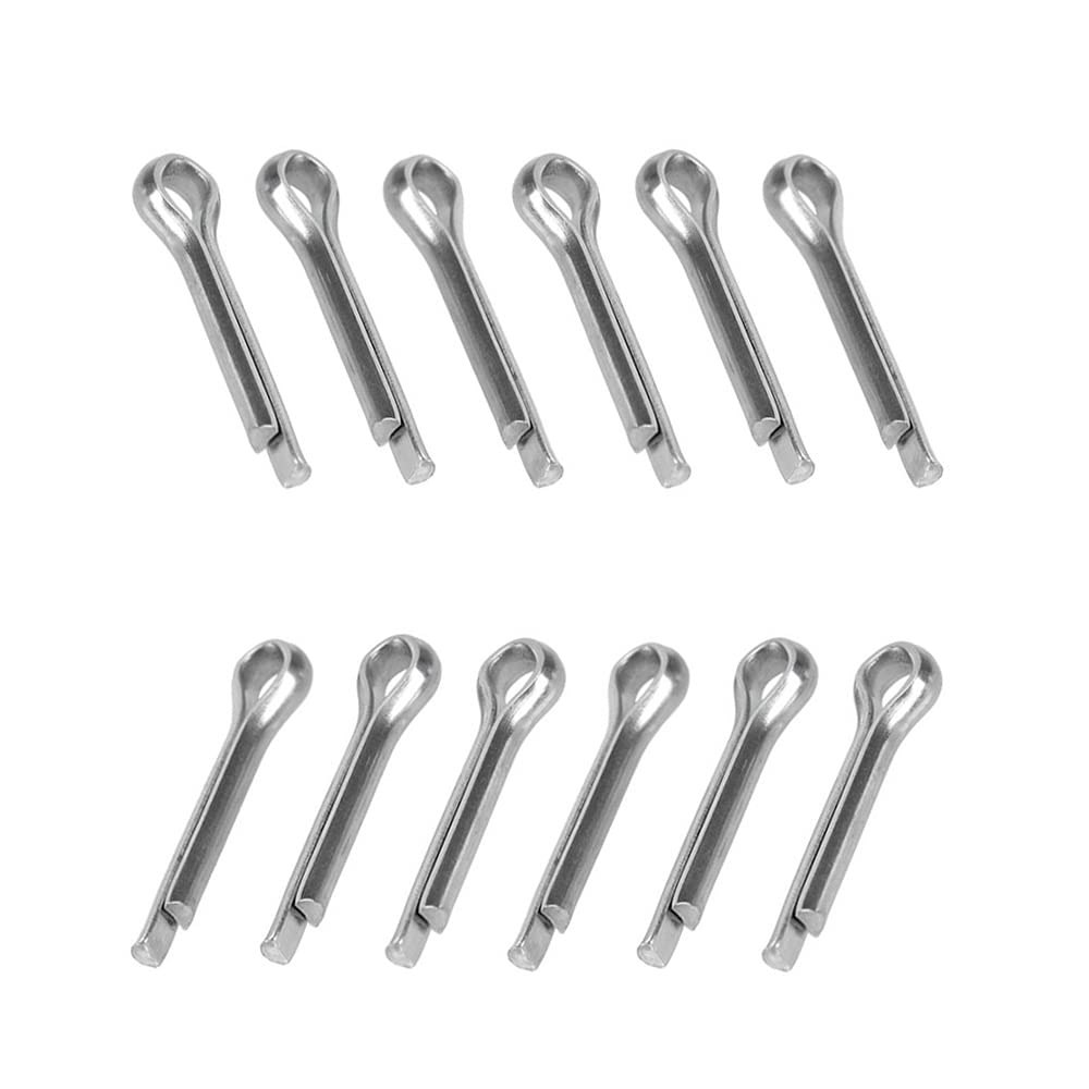 100 Stück Splinte Set – Edelstahl Sicherungssplinte Mit R-Clips Für Auto, LKW & Maschinen