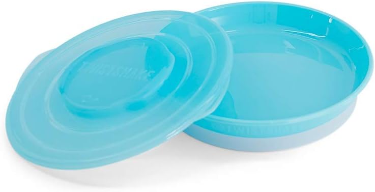 Twistshake - Plate 6+ M, Pastel Blue