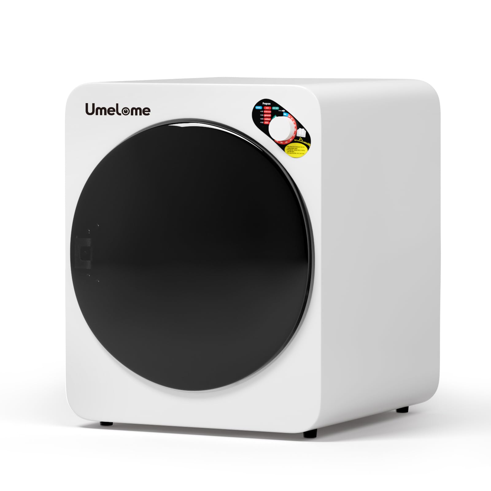 Vented Dryer Tumble Dryer by Umelome, 4kg Portable Clothes Dryer with Stainless Steel Drum, 10 Free Replacement Filters, ECO Energy Saving Mode, for Apartments, RVs & Caravans, 2026 Upgraded Model - 1
