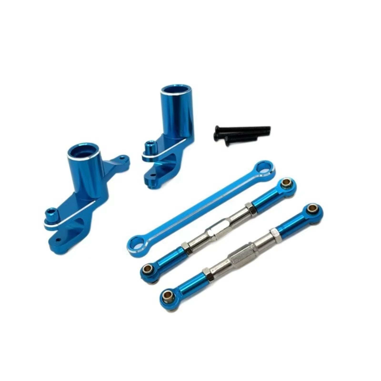 Rc Special Connecting Rod for Ud Ud1201 Ud1202 Ud-12pro Model Steering Component Rod Rc Crawler Car Truck for Buggy Parts and Accessories Upgrades Replacement Use(Blue)