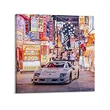 Photo Gallery jdm style f40 lbwk - quadro decorativo su tela, motivo: auto da corsa sportiva giapponese, 30 x 30 cm Photo Gallery jdm style f40 lbwk - quadro decorativo su tela, motivo: auto da corsa sportiva giapponese, 30 x 30 cm