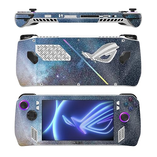 Image of MightySkins Glossy Glitter Skin Compatible with Asus ROG Ally - Astro Sky | Protective, Durable High-Gloss Glitter Finish | Easy to Apply, Remove, and Change Styles